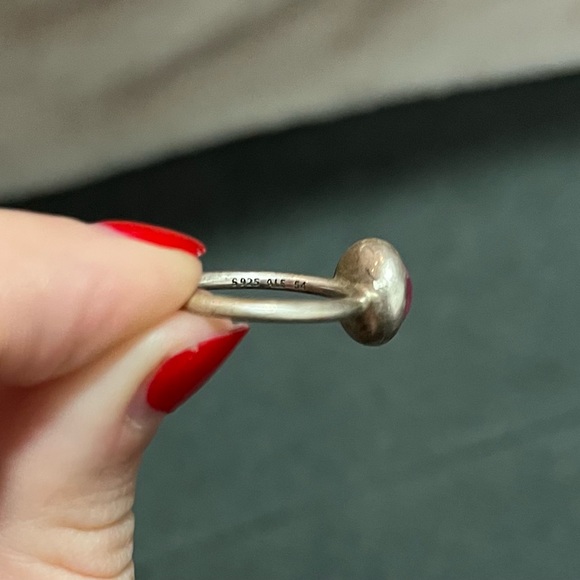 Blush Poetic droplet ring - Picture 4 of 4